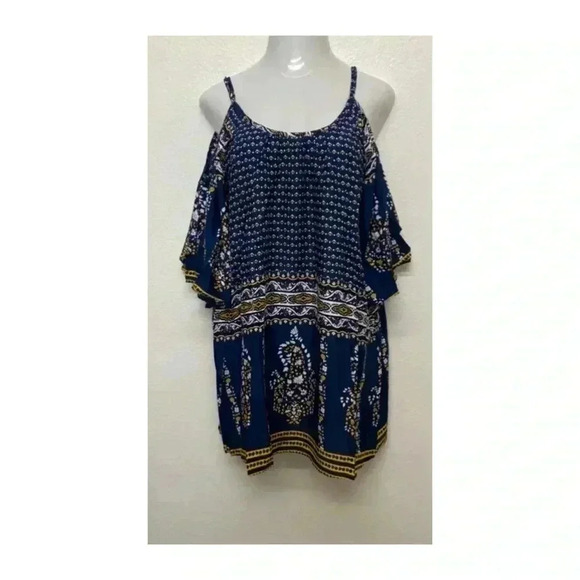 🆕Velzera Plus-size Floral Cutout Sleeve Dress 1X🆕 - Picture 5 of 10